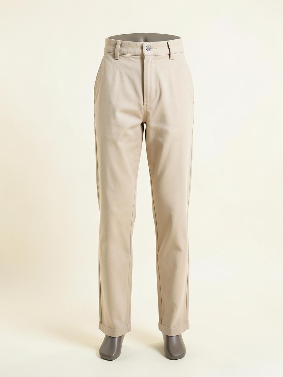 Sand Tapered Chinos